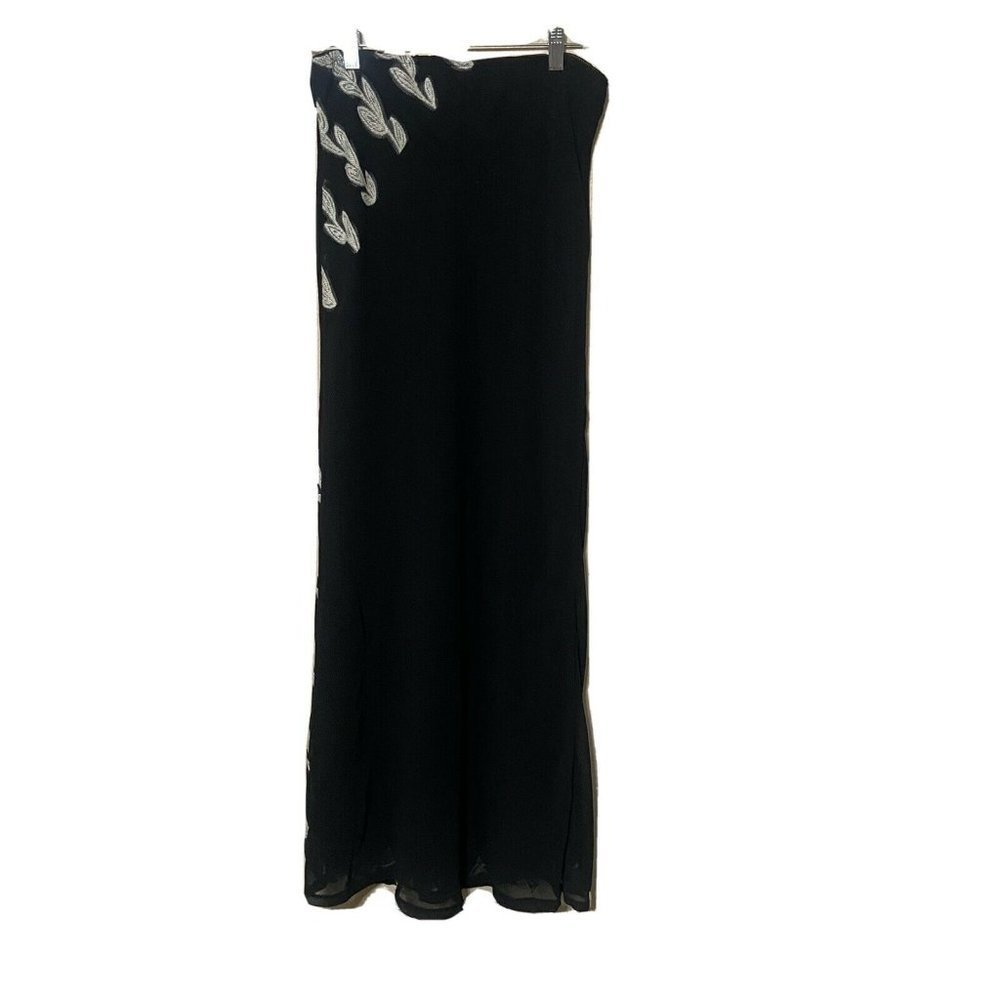 Jeff Gallano Paris Cotton Lace Embroidered Skirt M